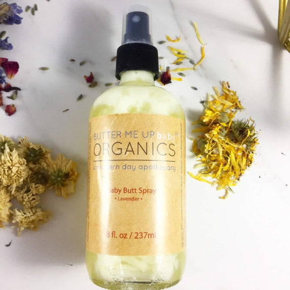 Organic Baby Butt Spray – Travel Size Diaper Cleanser