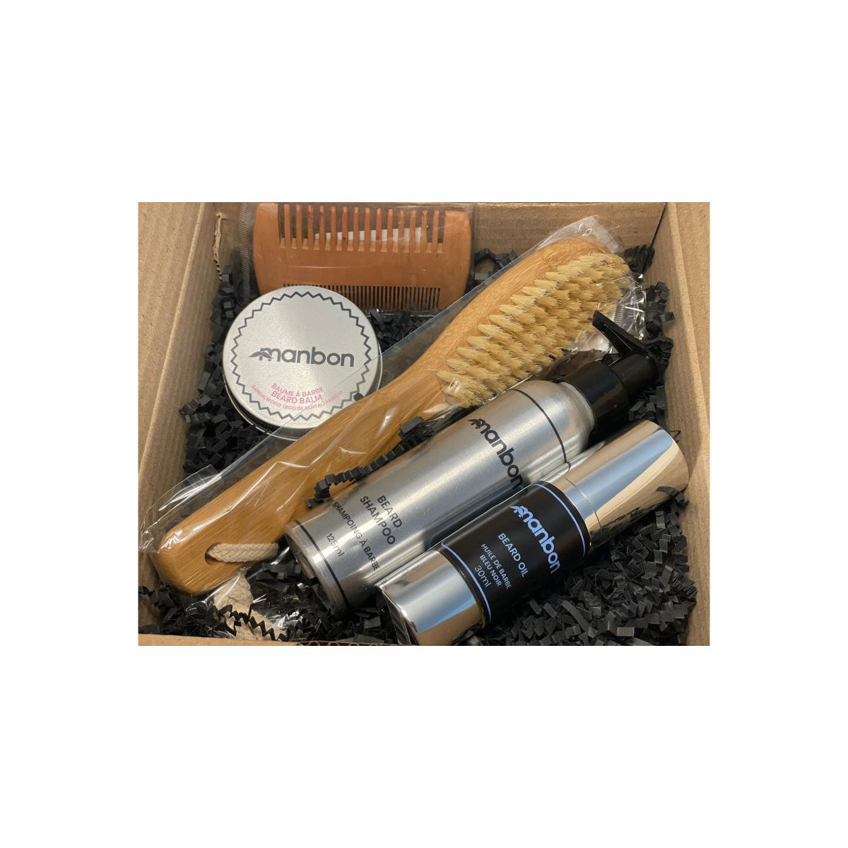 Natural Beard Grooming Kit for Growth & Maintenance